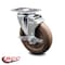 Service Caster 5 Inch High Temp Glass Filled Nylon Swivel Top Plate Caster with Brake SCC SCC-20S514-GFNSHT-TLB-TP2 - alternate 3